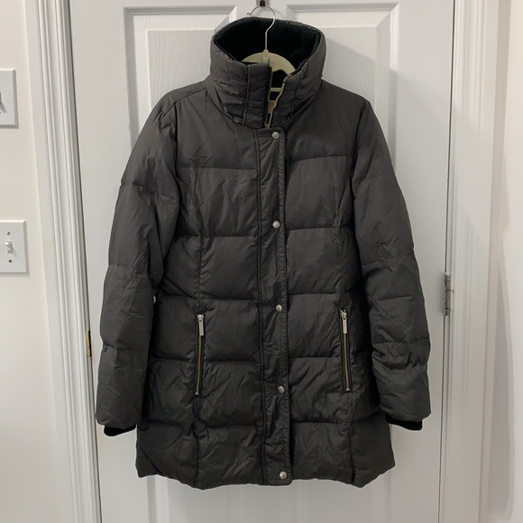 MICHAEL KORS Warm Down Feather Long Winter Puffer Coat - Picture 14 of 14